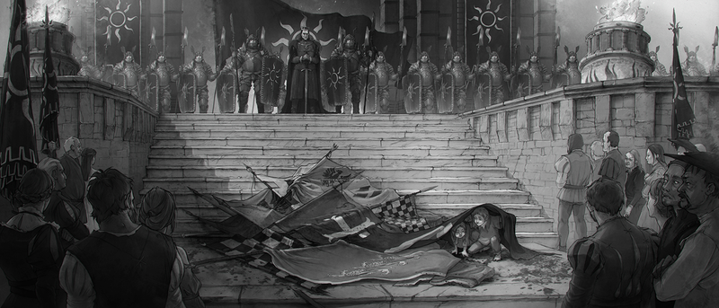 Illustration for article titled The Beautiful Sketches Behind The Witcher 3's Ending